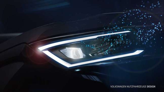 Faróis IQ.Light da nova Volkswagen Amarok 2023