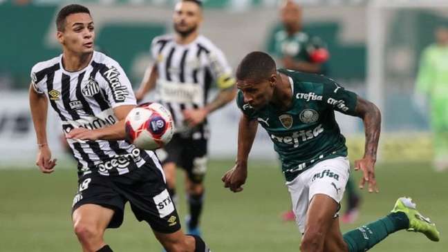 Kaiky e Wesley são exemplos do uso da base em cada um dos clubes (Foto: Cesar Greco/Palmeiras)