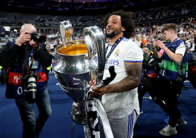 Marcelo conquistou a sua quinta Liga dos Campeões pelo Real Madrid 