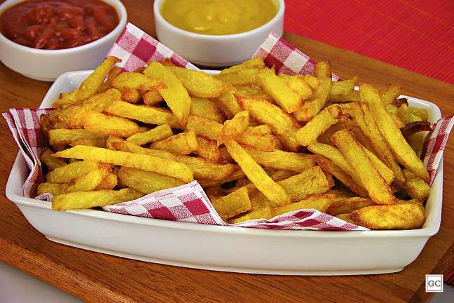 Batata frita na pressão – Foto: Guia da Cozinha