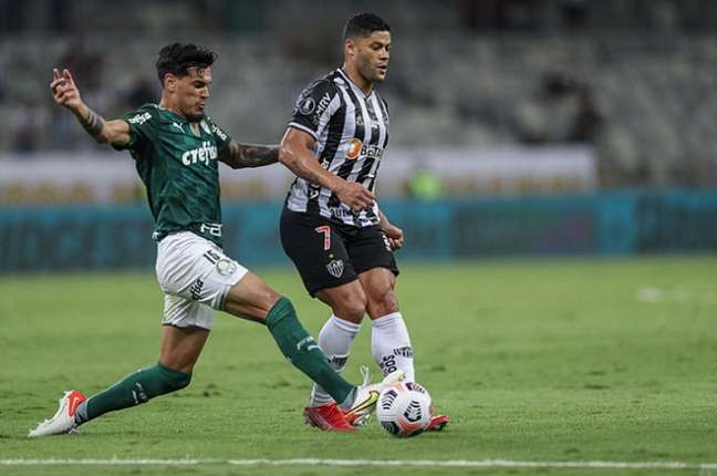Palmeiras e Atlético-MG vão se enfrentar oito meses após a semifinal da Liberta (Foto: Pedro Souza / Atlético-MG)