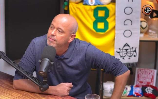 Alex Escobar foi o convidado do Charla Podcast (Foto: Reprodução/ Charla Podcast)