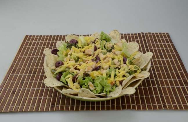 Salada mexicana – Foto: Guia da Cozinha Salada mexicana – Foto: Guia da Cozinha