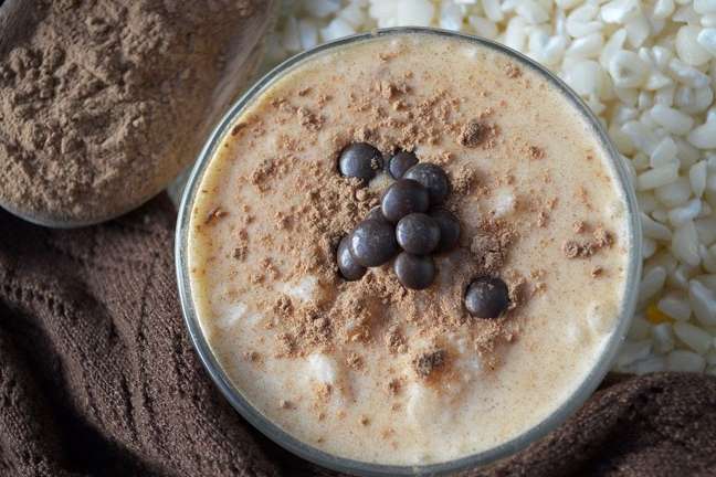Canjica com chocolate – Foto: Divulgação/Divino Fogão Canjica com chocolate – Foto: Divulgação/Divino Fogão