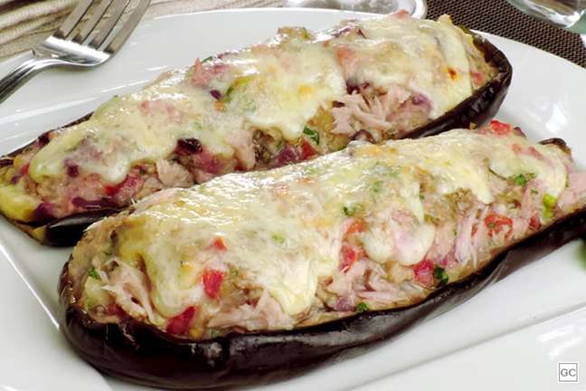 Eggplant with tuna cream – Photo: Guia da Cozinha