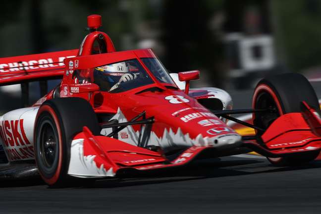 Marcus Ericsson retomou a ponta da Indy 