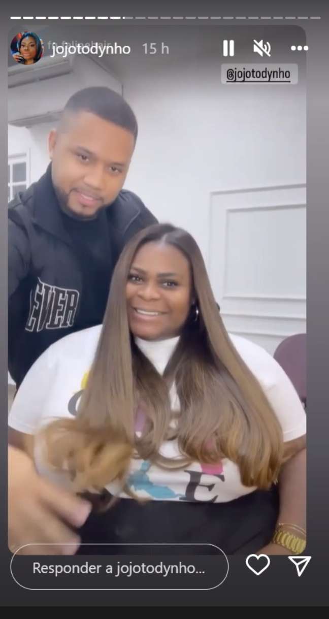 Jojo Todynho changes the look of her hair and sends a message to her husband