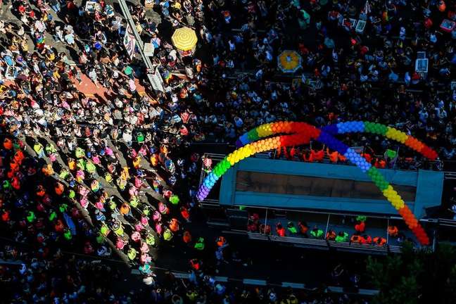 Evento de 2019, o último antes da pandemia de covid, reuniu milhares de pessoas na Avenida Paulista 