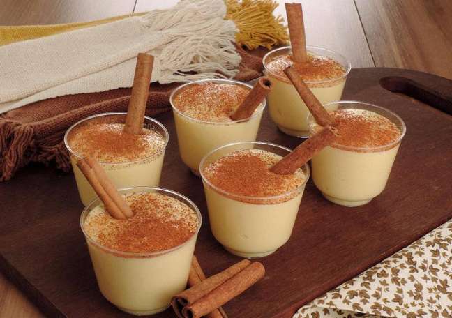 Cup curau - Photo: Guia da Cozinha