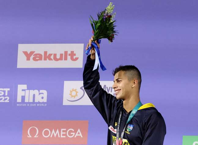 Natação: Guilherme Costa conquista bronze inédito no Mundial