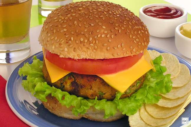 Soy Burger - Photo: Guia da Cozinha Soy Burger - Photo: Guia da Cozinha