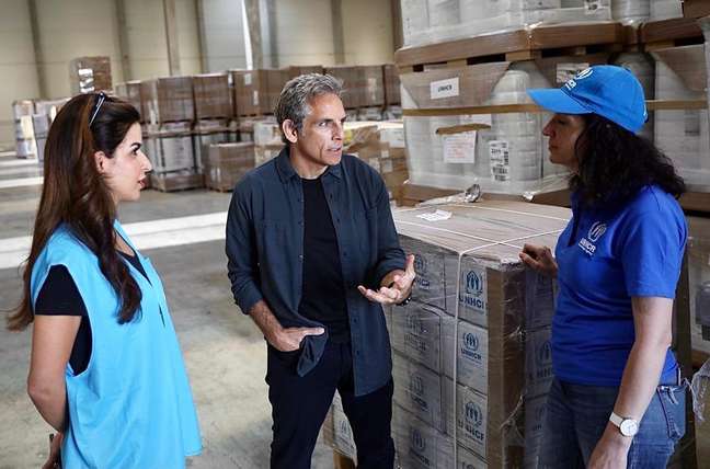 Ben Stiller is in Poland to help refugees from Ukraine Ben Stiller is in Poland to help refugees from Ukraine