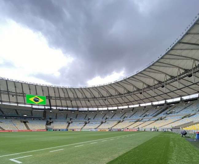 Fluminense joga a primeira partida das oitavas no Maracanã (Foto: Divulgação/Twitter do Fluminense)