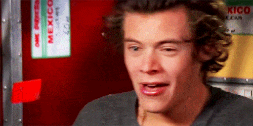 Gif of Harry Styles sneezing Gif of Harry Styles sneezing