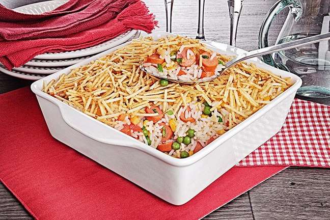 Rice for hot dogs - Photo: Reproduction Rice for hot dogs - Photo: Reproduction