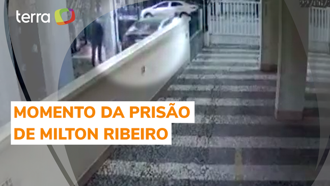 Vídeo flagra Milton Ribeiro sendo preso pela PF