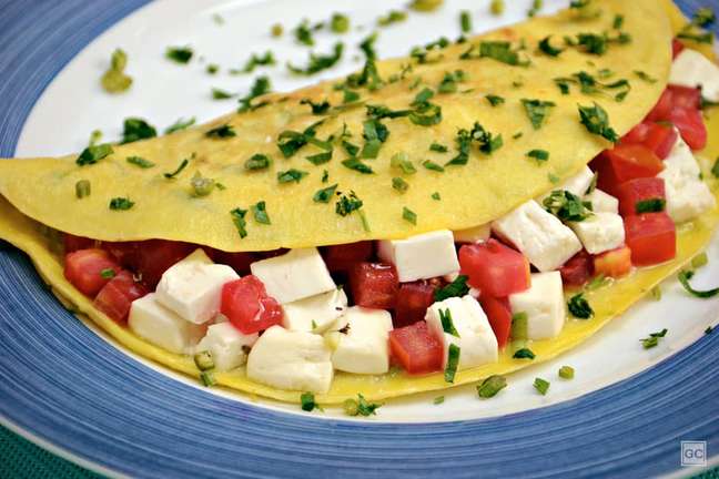 Zucchini Crepioca - Photo: Guia da Cozinha Zucchini Crepioca - Photo: Guia da Cozinha