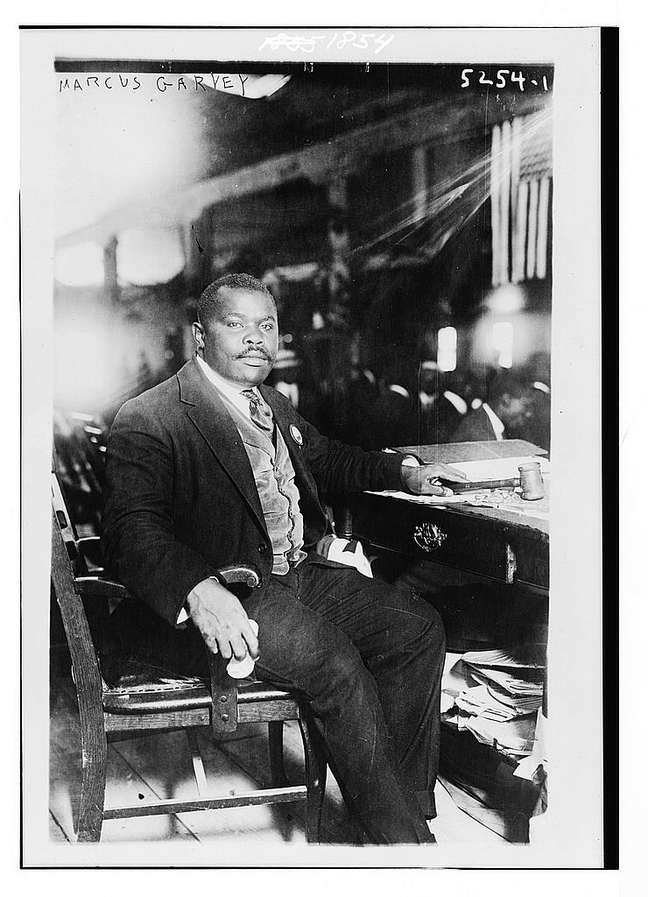 Um dos principais nomes do movimento que defendia o retorno à África era o líder nacionalista negro Marcus Garvey, fundador da UNIA (Associação Universal para o Progresso Negro e Liga das Comunidades Africanas).