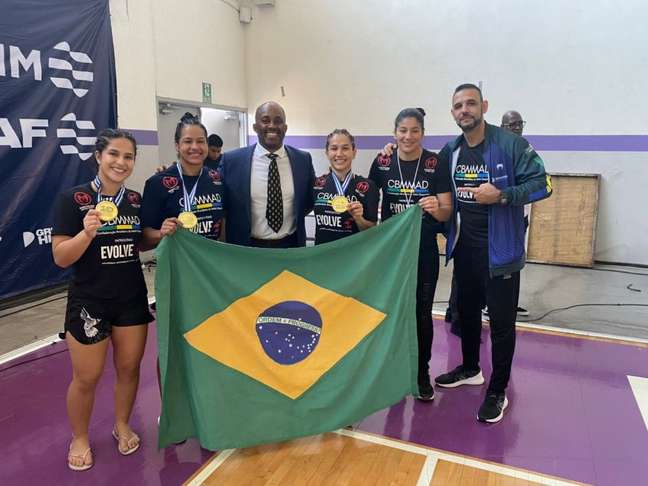 Los brasileños fueron las estrellas (Foto: Publicidad/CBMMAD)