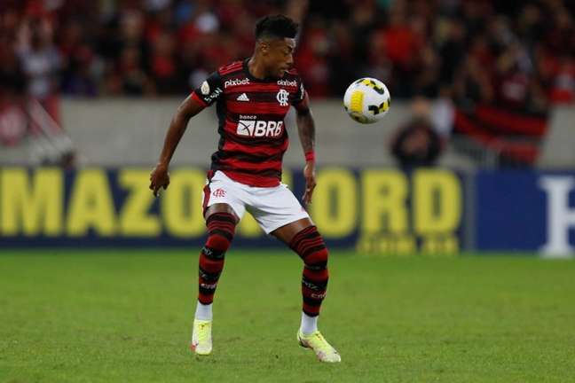 Bruno Henrique se lesionou durante o jogo contra o Cuiabá (Foto: Gilvan de Souza/Flamengo)