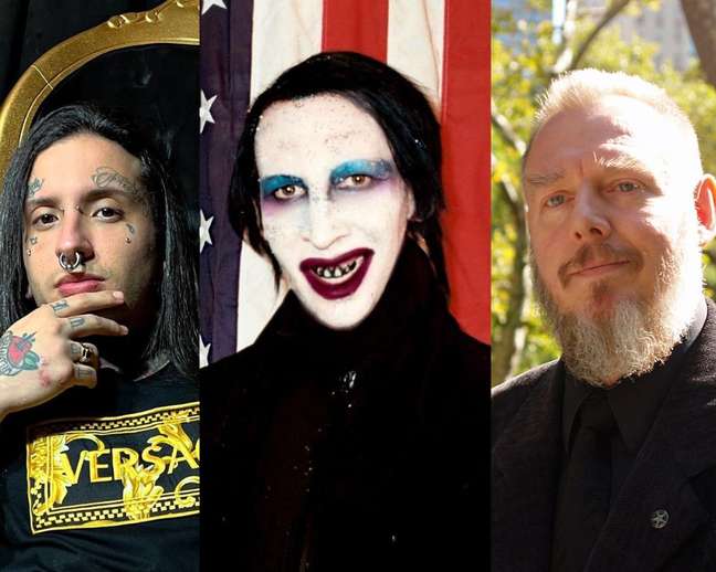 Vicky Manilla, Marilyn Manson e Peter Howard Gilmore 