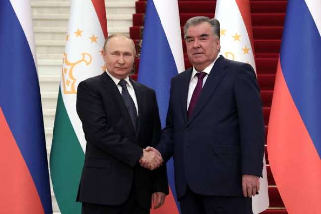 Líder russo se reuniu com presidente do Tadjiquistão
