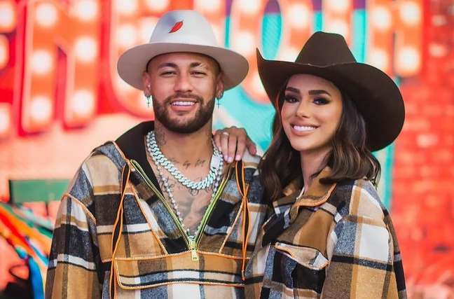 Neymar Jr and Bruna Biancardi 