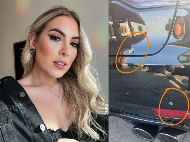 The influencer’s car is targeted by criminals in Sao Paulo: “It was meant to kill”