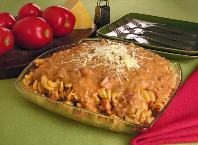 Pressure cooker pasta recipe - Photo: Reproduction Pressure cooker pasta recipe - Photo: Reproduction