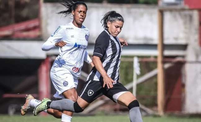 Botafogo assumiu a liderança do grupo B após vitória sobre o Bahia (Foto: Arthur Barreto/Divulgação BFR feminino)