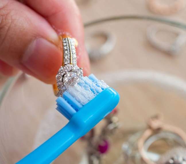 Toothbrush Can Help Clean Jewelry - Shutterstock Toothbrush Can Help Clean Jewelry - Shutterstock
