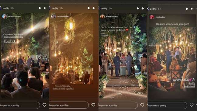 TV Globo journalists get married in Rio de Janeiro in a big party TV Globo journalists get married in Rio de Janeiro in a big party