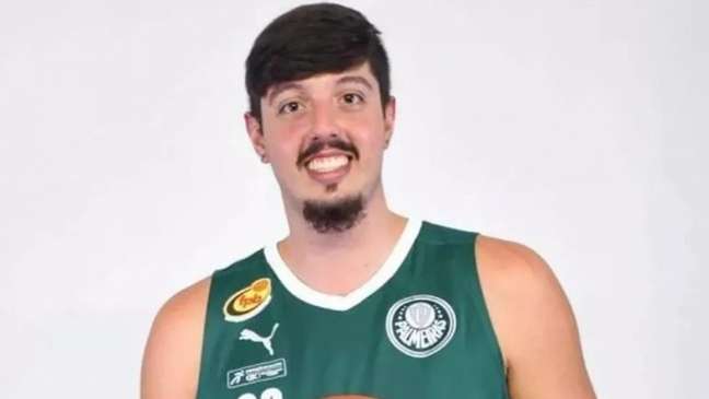 Maurício Mazzali é atleta de basquete do Palmeiras e está em estado grave (Foto: Mauricio Cesar/Redes Sociais)