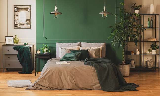 The bedroom color of each sign