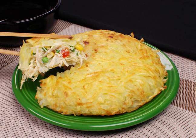 Pan-fried potato rosti - Photo: Guia da Cozinha