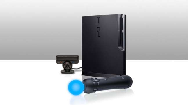 PlayStation 3 com PlayStation Move e Eye 