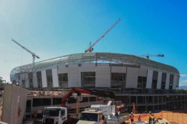 Arena MRV será inaugurada em março (Foto: Rodney Costa/L!Press)