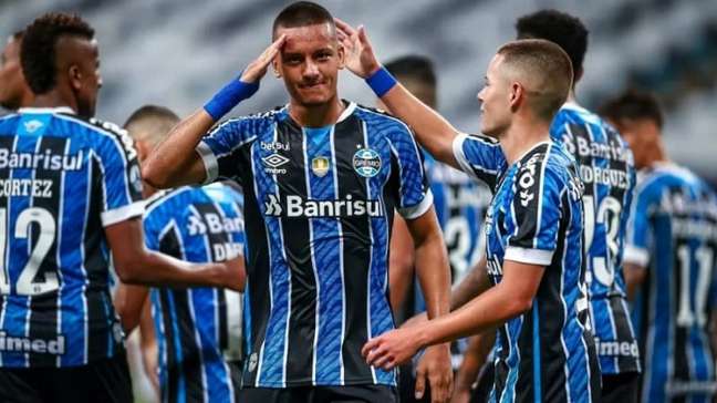 Ricardinho em ação pelo Imortal (Lucas Uebel/Grêmio FBPA)