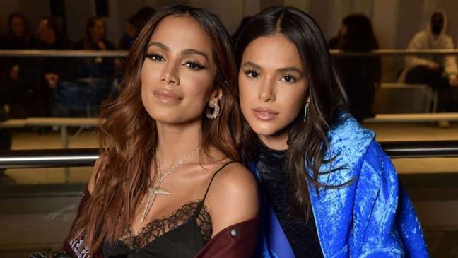 Bruna Marquezine reunited with Anitta: “powerful” Bruna Marquezine reunited with Anitta: “powerful”