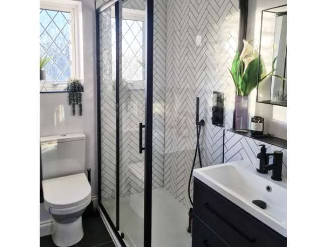 How about herringbone-style tiles? How about herringbone-style tiles?