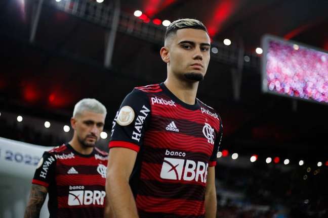 Andreas Pereira irá jogar pelo Fulham a partir da próxima temporada (Foto: Marcelo Cortes/Flamengo)