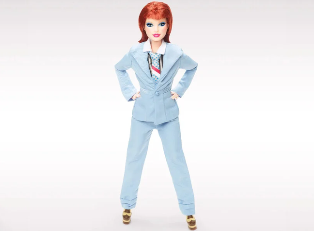 We love this David Bowie Barbie