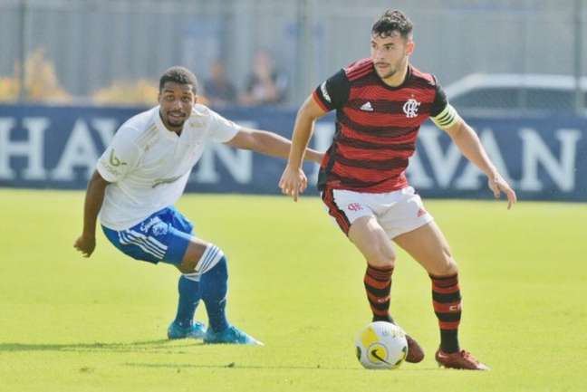 Sub-20: Flamengo fica no empate com o Cruzeiro pelo Brasileirão