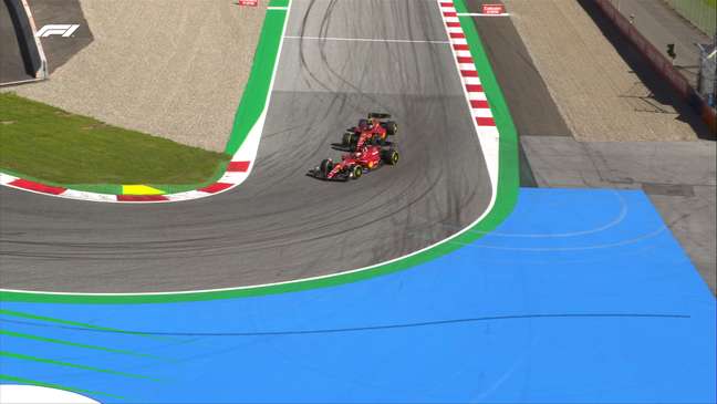 A interessante disputa entre os pilotos da Ferrari