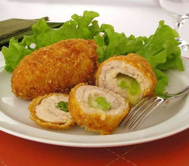 Breaded and Stuffed Chicken Breast (Birth / Cooking Guide)