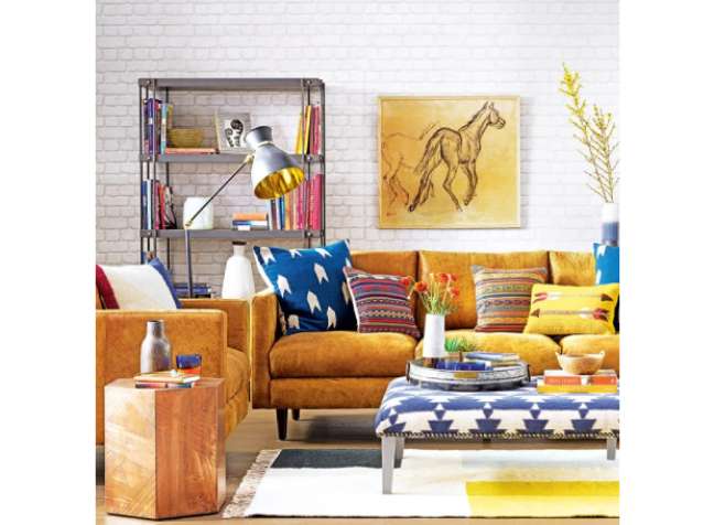 Use a beige sofa to add personality Use a beige sofa to add personality