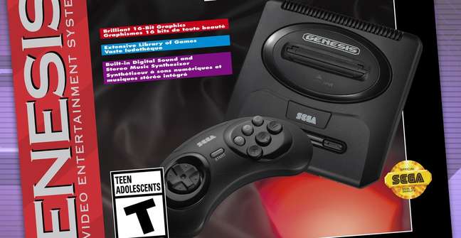 Sega Genesis Mini 2 chegará aos EUA em 27/10
