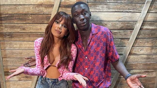 Anitta meets Khaby Lame, the greatest tiktoker in the world