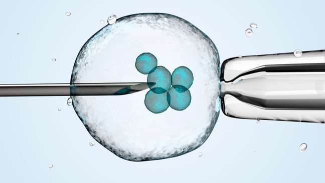 In vitro fertilization: the child is born from an embryo that has been frozen for almost 25 years