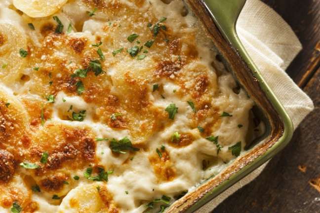 Recipe: Vegetables au gratin with minced meat